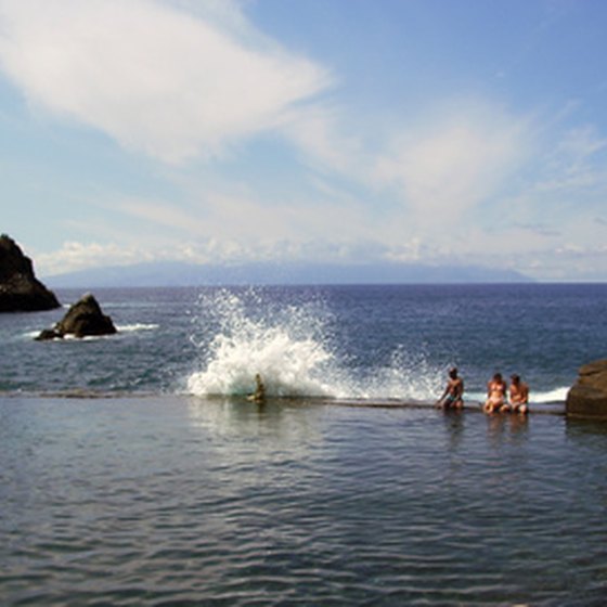Swim off the coast in Tenerife.