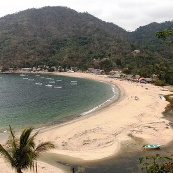 Yelapa Beach in Puerto Vallarta, Mexico.