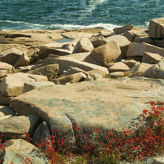 Maine's rocky coastline leaves room for only a few sandy beaches.