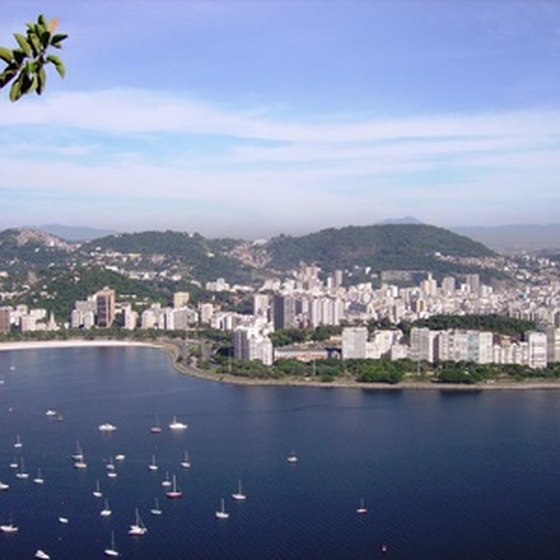 Many cruises sail out of Rio de Janeiro.