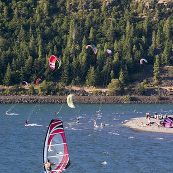 Windsurf near Portland RV campgrounds.