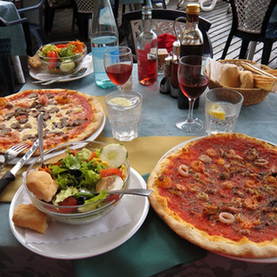 In Italy, enjoying a lavish meal is a common pastime.