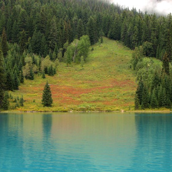 One of the scenic views at Yoho National Park in British Columbia.