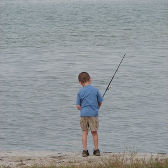 The fishing is amazing in Phillips, Wisconsin.