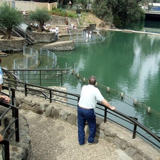 Most Christian tours of Israel spend some time at the Jordan River.
