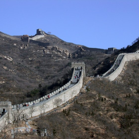 The Great Wall is considered one of the new seven wonders of the world.
