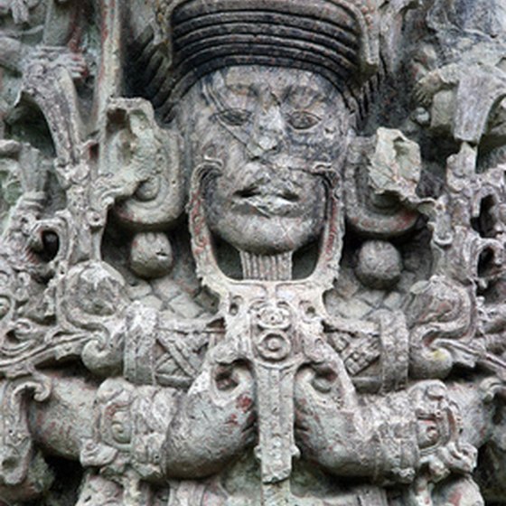 Copan boasts intricately-carved Mayan ruins.