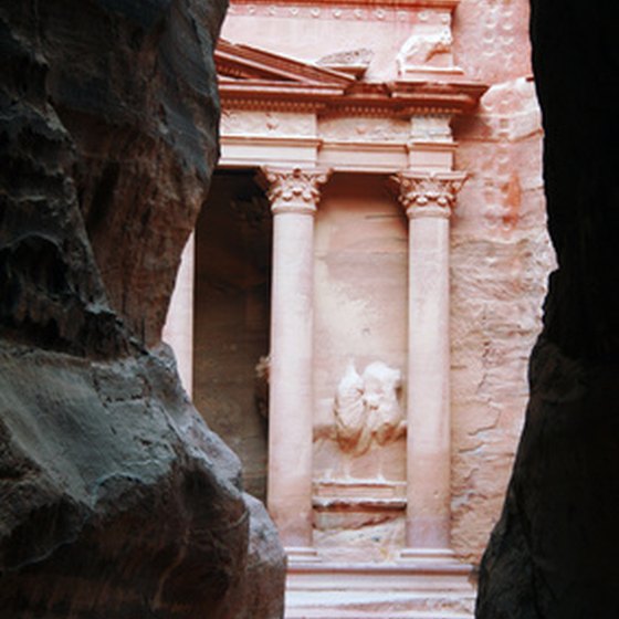 Volunteer in Jordan to see Petra.