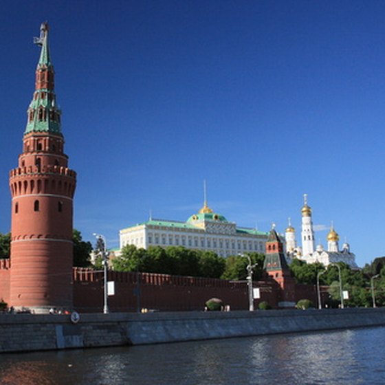 The Kremlin in Moscow.