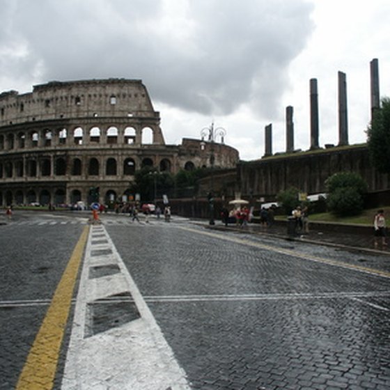 Driving in Rome is best left to the locals.