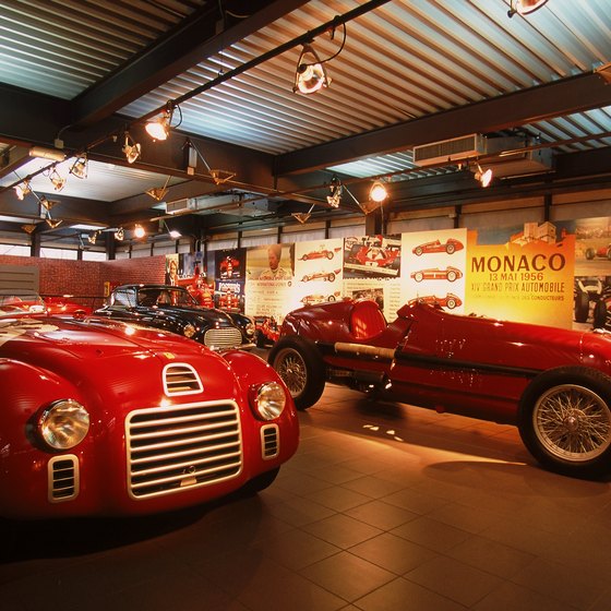 The Ferrari Museum is the main attraction in Maranello.