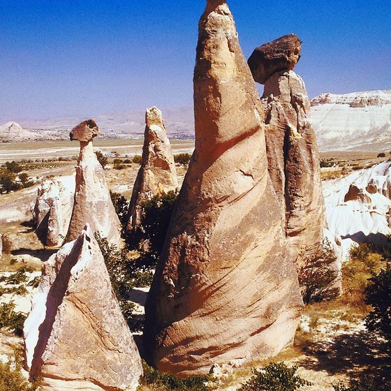Cappadocia, a region in central Turkey, is known for its remarkable rock formations.