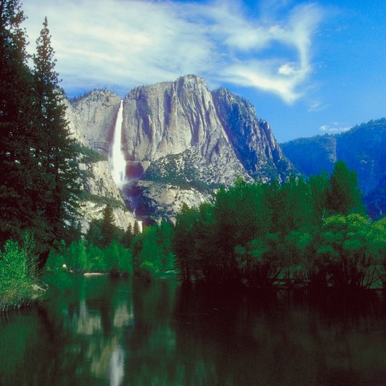 Yosemite provides an ideal setting to camp out.