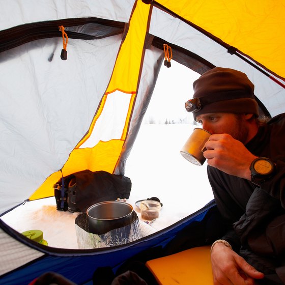 Go tent camping near Long Beach Island.