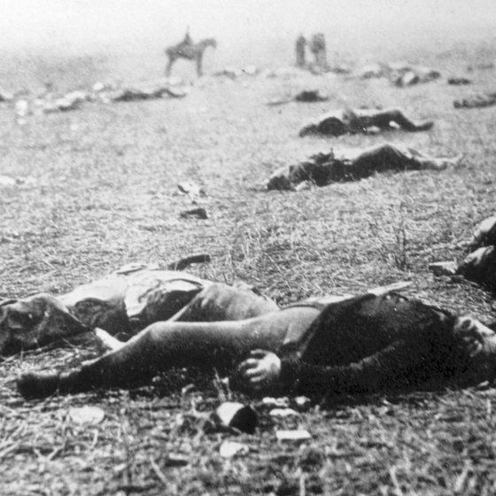 More than 51,000 soldiers became casualties in three days at Gettysburg in 1863.