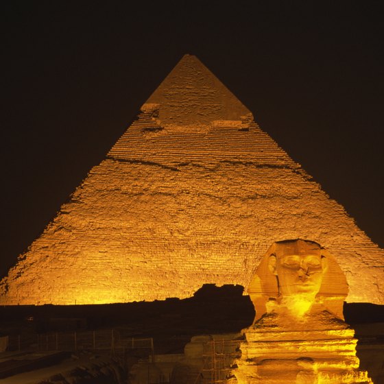 Giza is part of Cairo's sprawling metropolis.