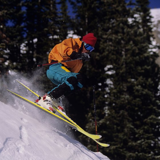 Skiing is the predominant Jackson Hole-area activity in winter.