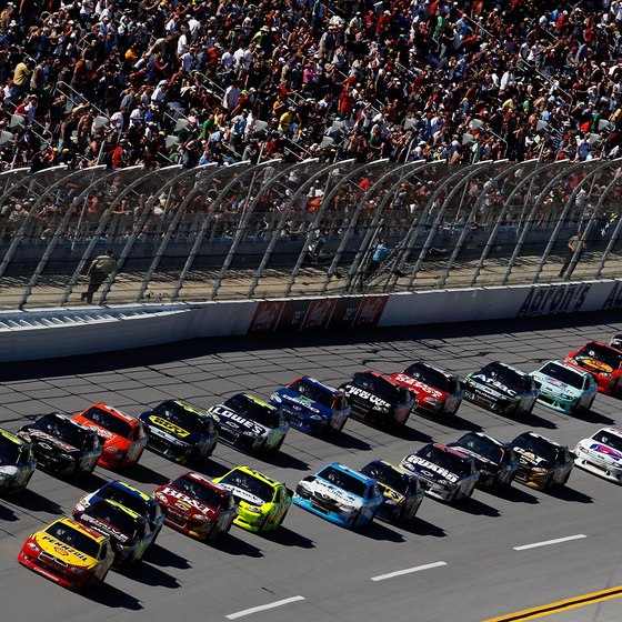 The Talladega Superspeedway is among Alabama's famous tourist attractions.