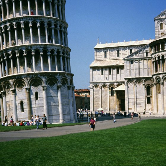 Tours of the Leaning Tower of Pisa take place daily.