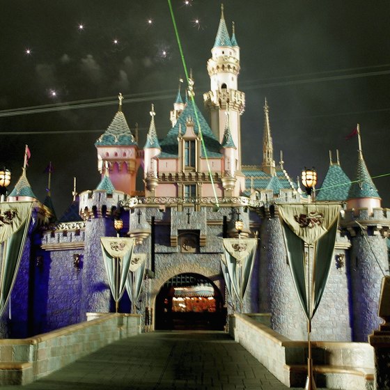 Disneyland has many magical rides.