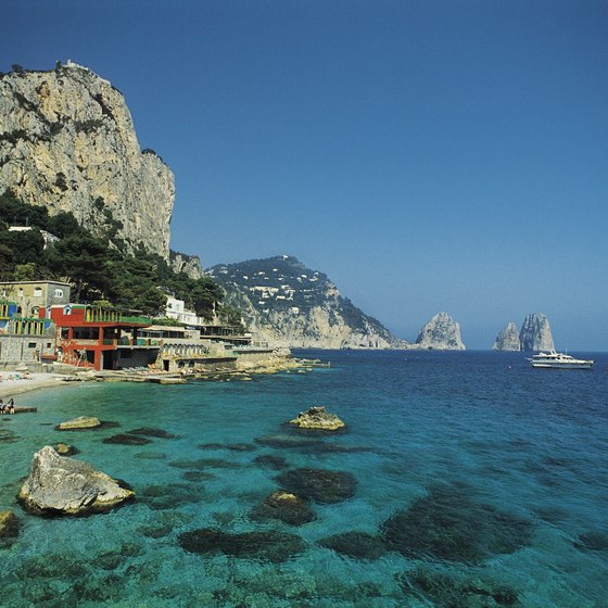 Many cruises stopping in Naples offer shore excursions to Capri.