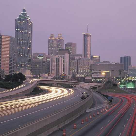 Atlanta is a bustling city, but getaways are within easy driving distance.