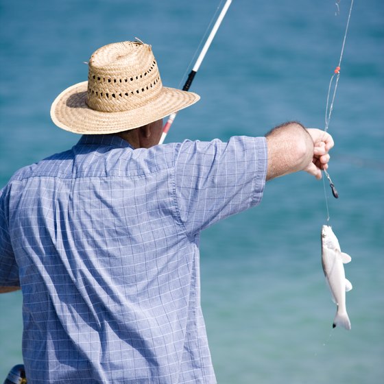 Many vacationers in Destin enjoy the area's fishing.