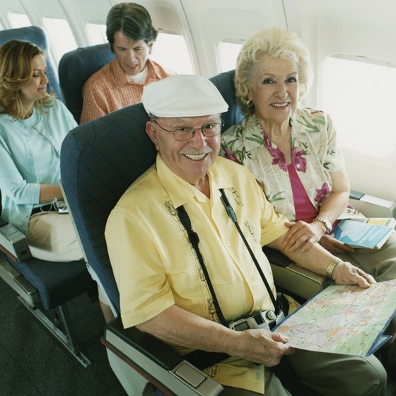 Select airlines offer seniors discounted tickets.