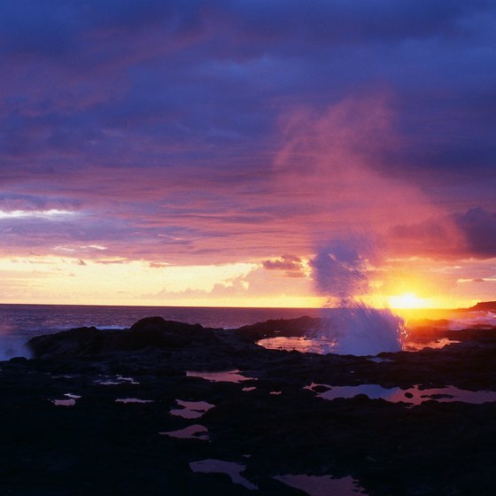 Experience some of the best sunsets in the world while taking an evening stroll on one of Kauia's many free beaches.