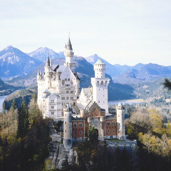 Neuschwanstein is one of countless castles scattered throughout Germany.