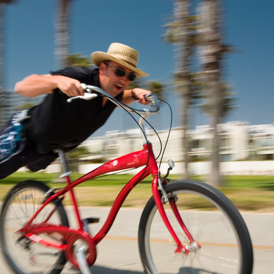 Southern California has numerous opportunities for beachfront cruising for all ages.