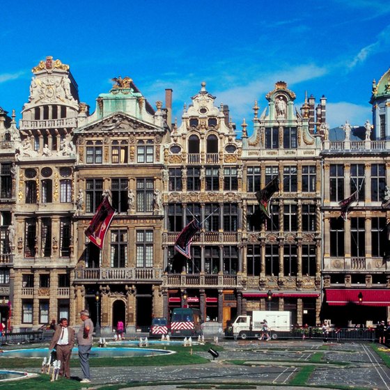 The Grand Place of Brussels in Belgium.