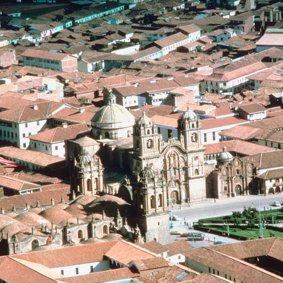 The Incas designed the capital city of Cuzco in the shape of a puma.