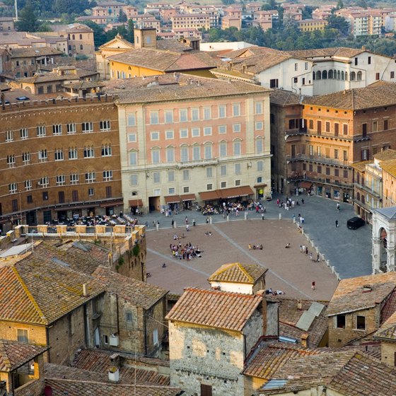 In Tuscany, you can explore the city of Siena, home to the Piazza del Campo.