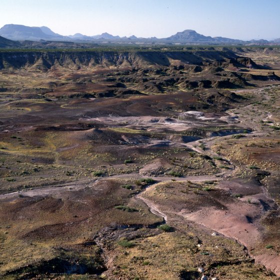 Texas’ badlands are the one of the country’s most sparsely populated areas.
