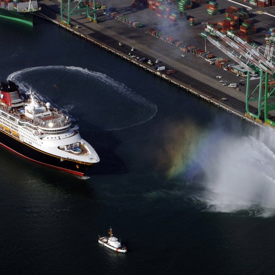 Most West Coast Disney cruises sail from the port of Los Angeles.