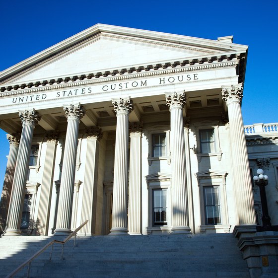 The U.S. Customs House in Charleston, South Carolina.