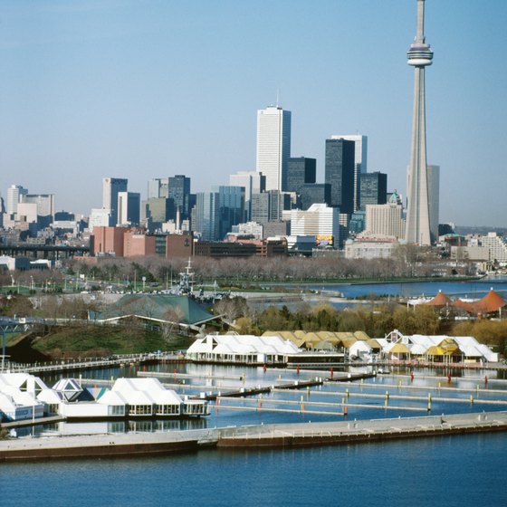 Toronto's shoreline is one of the largest in North America.