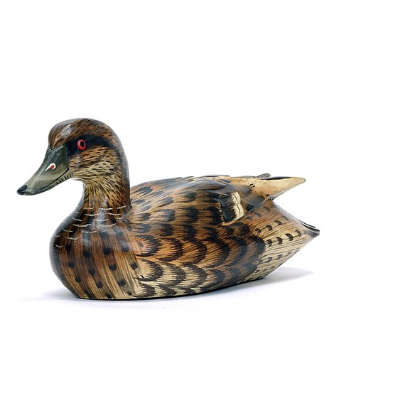 Duck decoys are among the attractions at the annual Waterfowl Festival in Easton, Maryland.