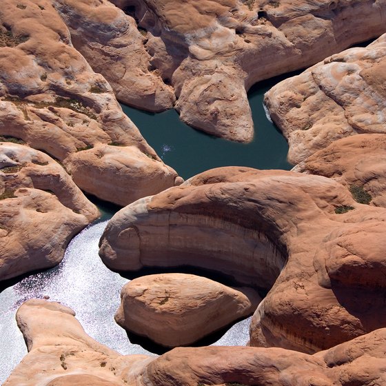 Lake Powell boasts dozens of fascinating canyons to explore by boat.