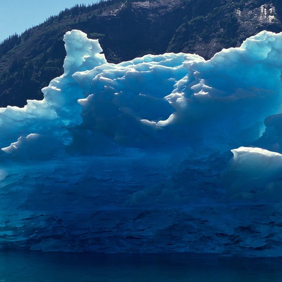 Viewing glaciers is a highlight of Alaskan cruises.