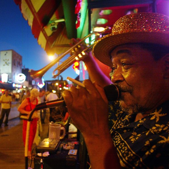 Beale Street is the spot for blues and barbecue.