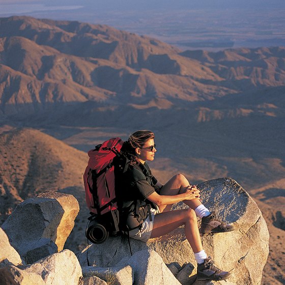 Some of Southern California's most arid landscape underlies Mount San Gorgonio.