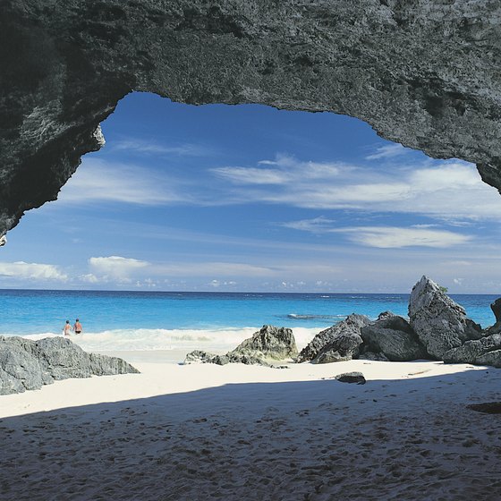 Bermuda's beautiful beaches and warm waters make this a popular vacation destination.