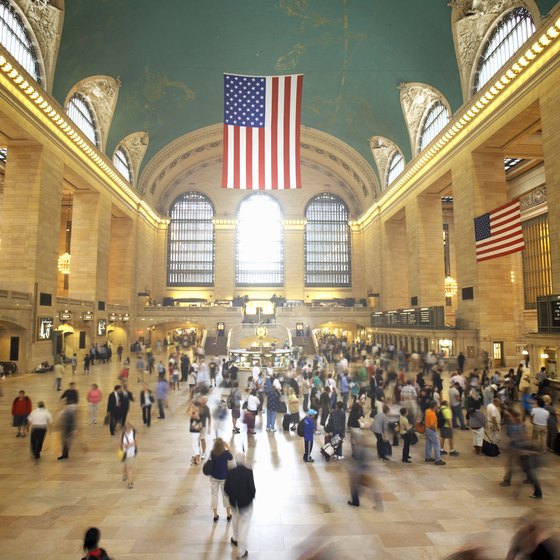 750,000 passengers pass through New York's Grand Central Terminal daily.