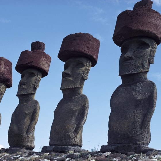 The Easter Island stone heads are perhaps Chile's most popular tourist attraction.