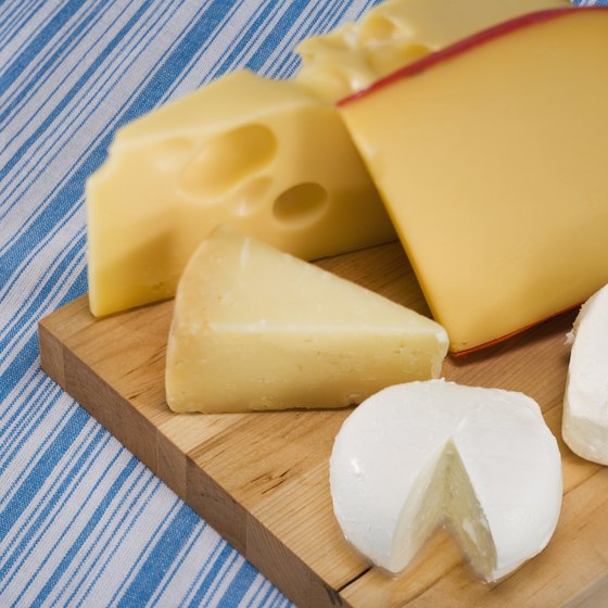 Cheese, bread and rich desserts are staples of Swiss cuisine.