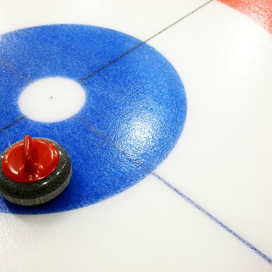 Ohio's curling venues provide equipment needed for curling, such as brooms and stones.