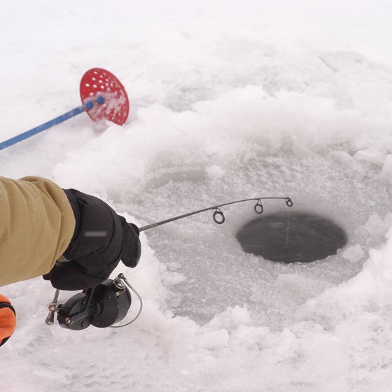 Lenawee County offers a variety of ice fishing opportunities.