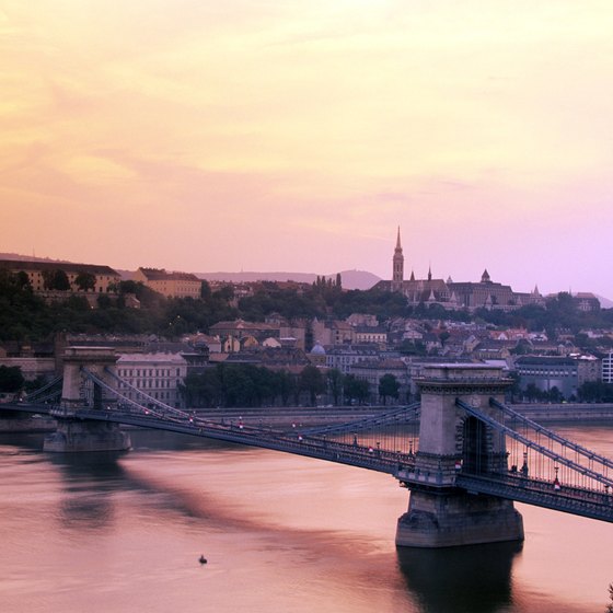The Danube is one of Europe's major waterways.